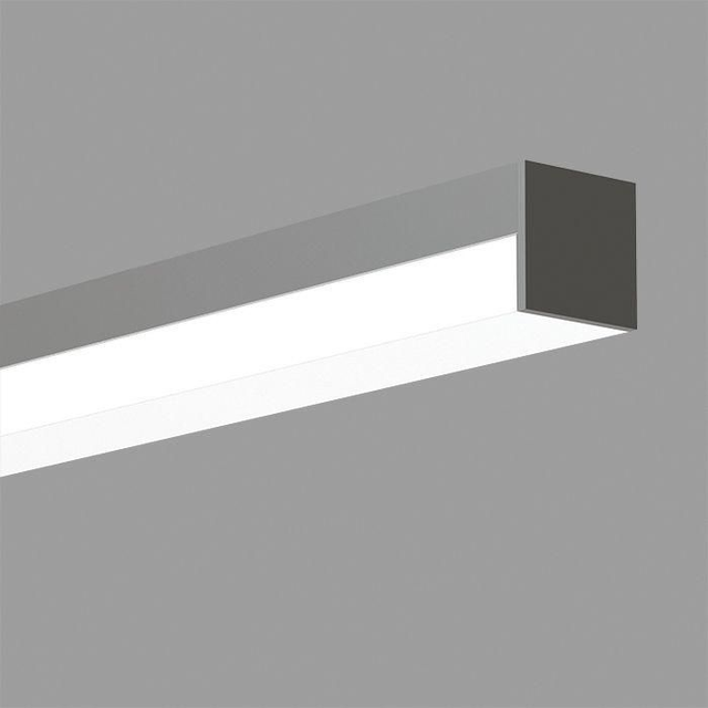 Profilé aluminium diffusant carré 