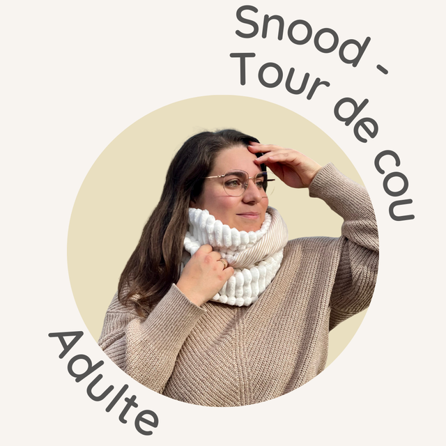 Snood - tour de cou adulte