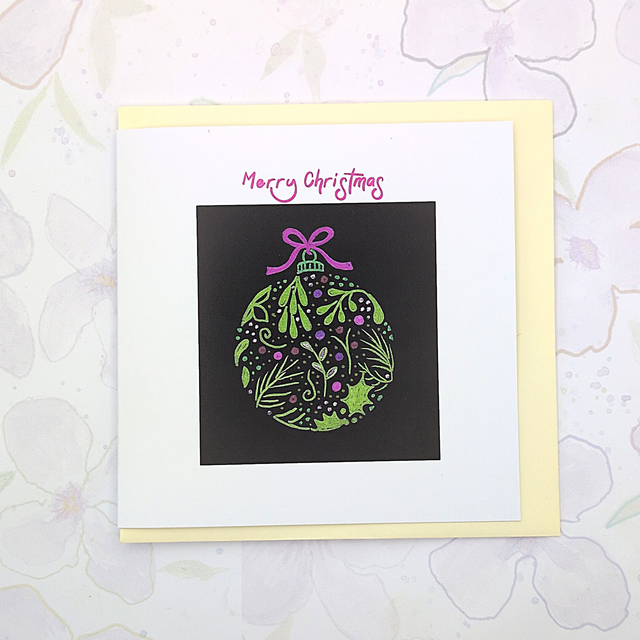 Christmas Card - small square