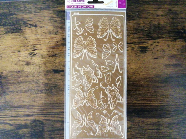 Peel off's papillons 