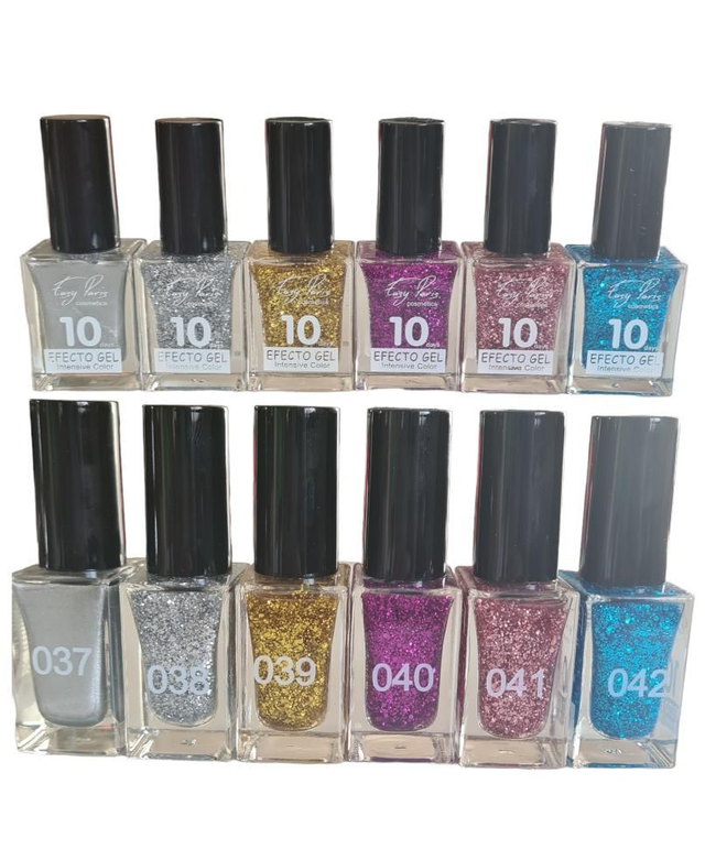 Vernis à ongles tenue 10 jours – 6 couleurs