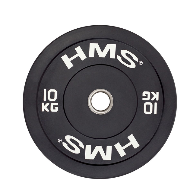HMS Zwarte Olympische Halterschijf BBR 2x10 kg