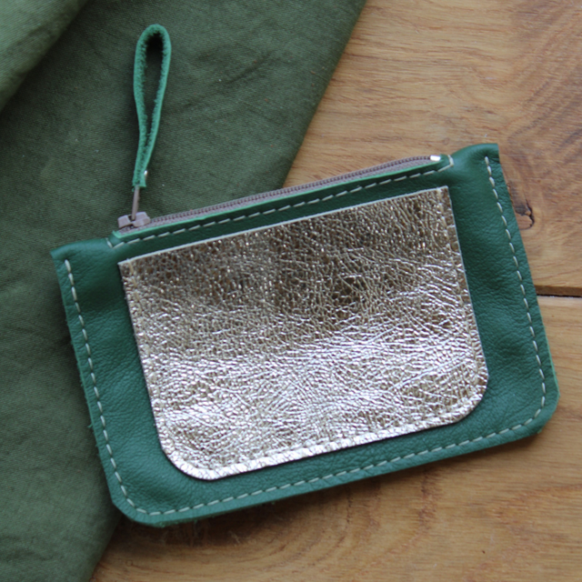 Porte monnaie zippé