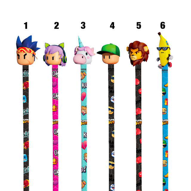 tintaUNITA STUMBLE GUYS - Matita con topper