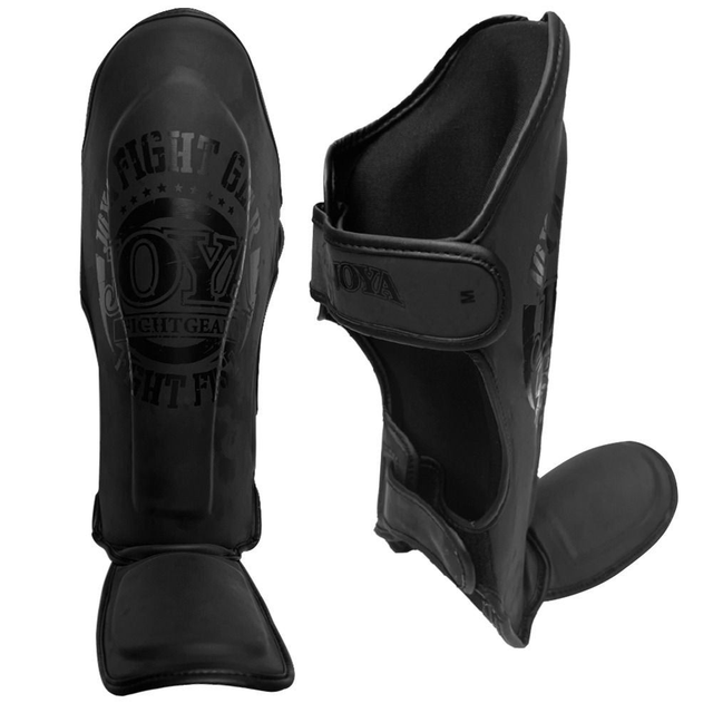 Joya FF Metal Pro Scheenbeschermers - Volledig Zwart