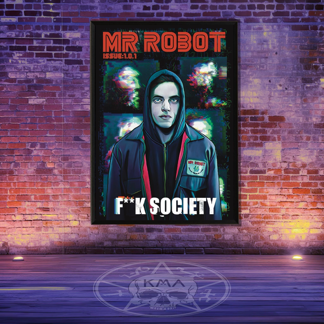 F**k Society - Mr Robot Poster