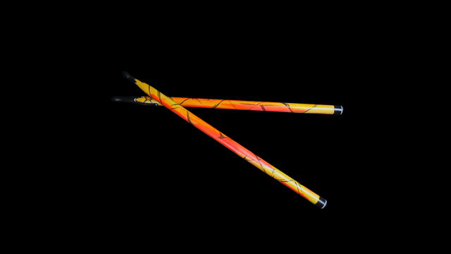 Baguettes symboles de feu