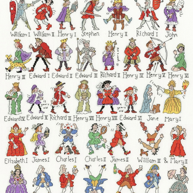 Kings and Queens by Bothy Threads