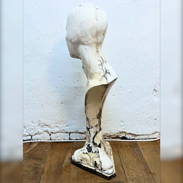 Original Late 19th Century Art Nouveau Retail Advertising Mannequin Bust & Head