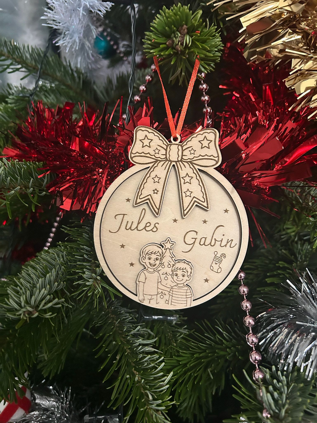 Boule Noel Personnalisé