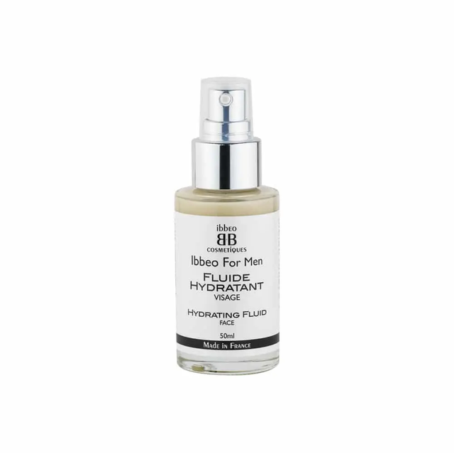 Fluide Hydratant Visage Homme Aloe Vera Noisette Ibbeo - 50ml