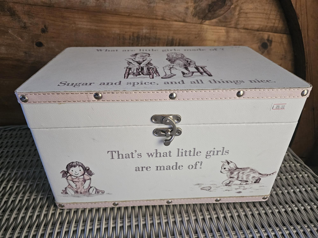 Shabby Chic Toy Storage Box 
