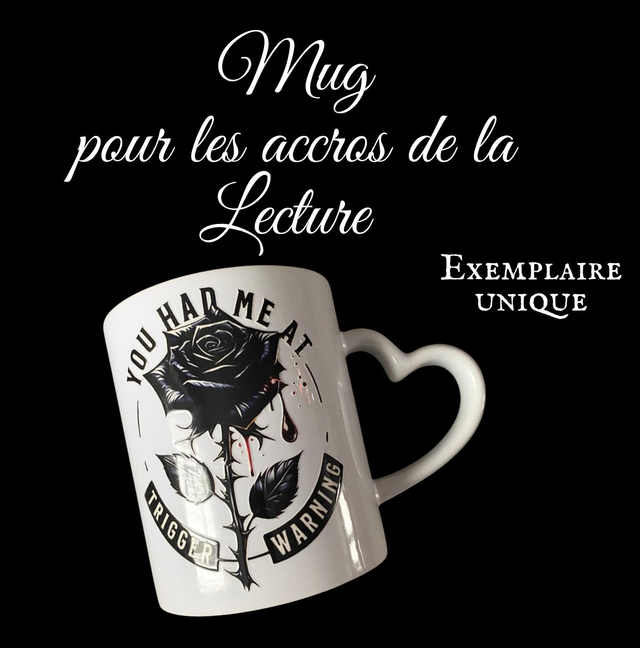 Mug accros de lecture