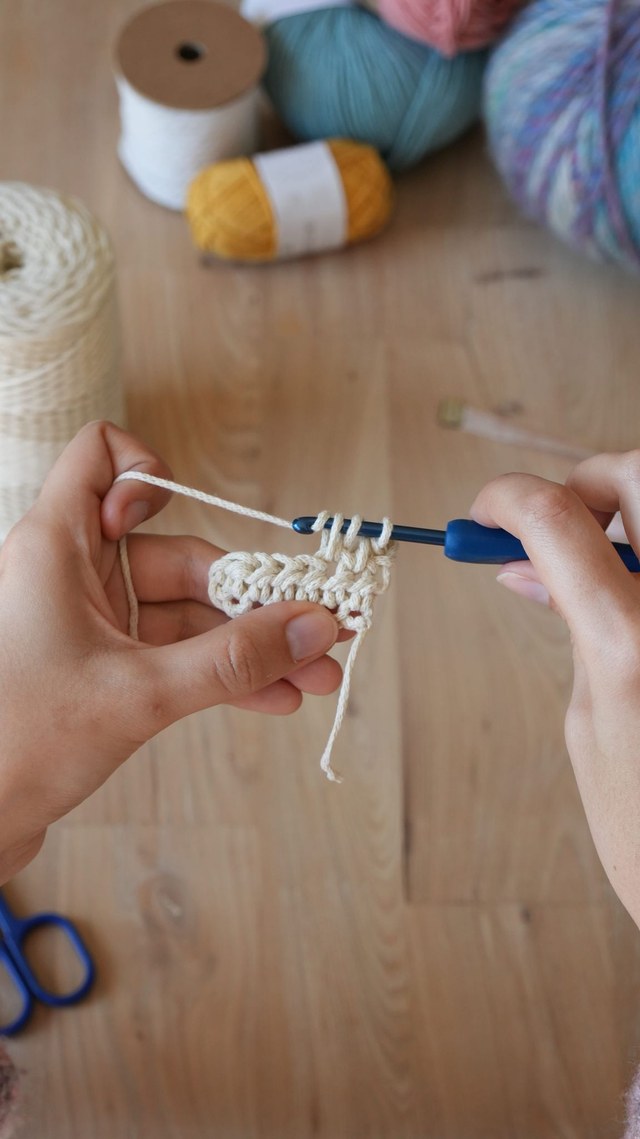 Atelier crochet en ligne 2h - Mercredi 4 novembre à 18h - Initiation aux bases