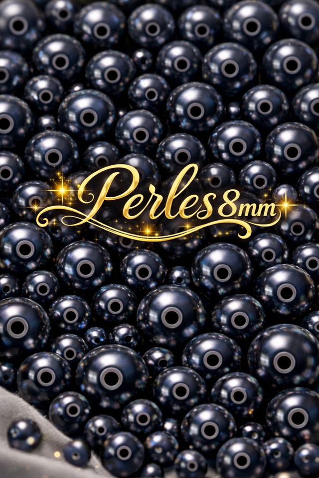 3 ème Etape : Le choix des Perles en 8 mm  ( bien lire la description )