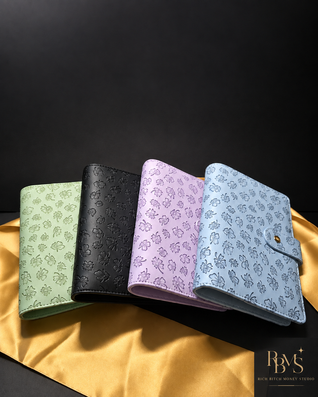 A6 Binder figuur Bloem