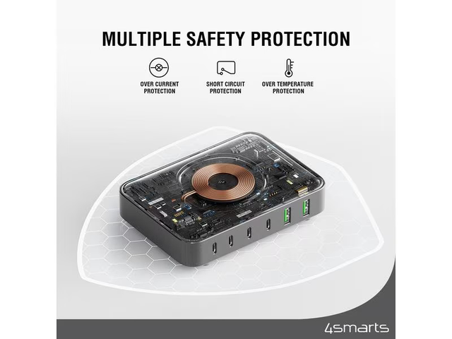 4smarts 7IN1 Gan Charging Station