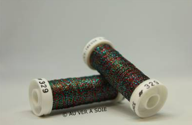 Fil métallisé N°329 - Au Ver à Soie