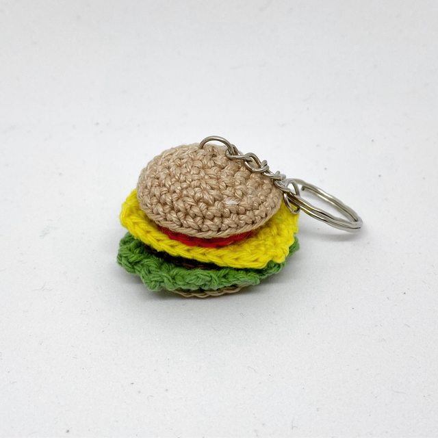 Porte clé hamburger