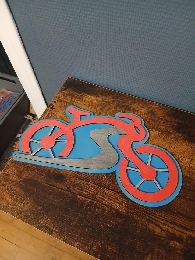 Velo sur la route