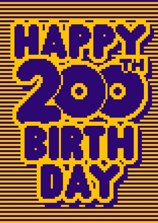 Card - 200th