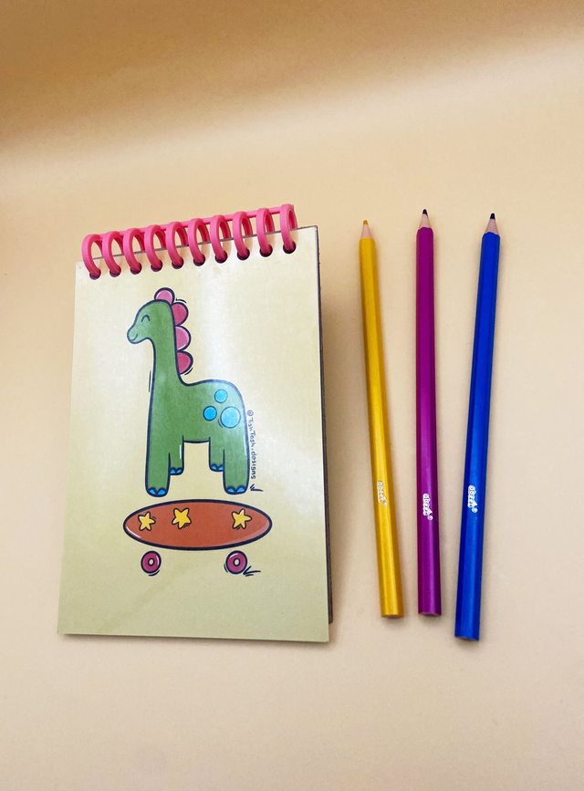 Dinosaur notepad