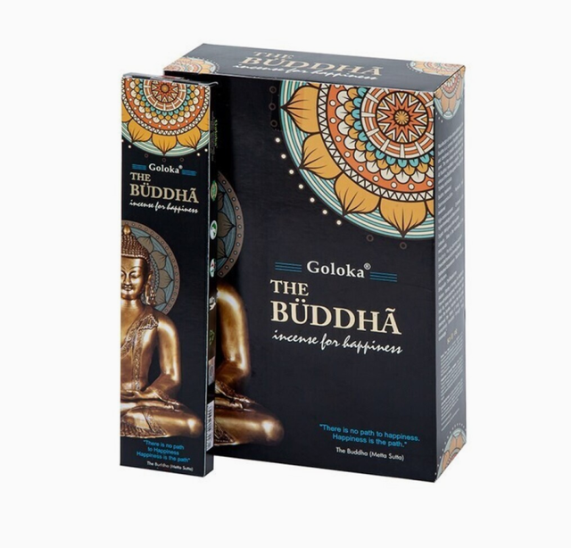 Encens naturel Goloka Noir " Bouddha "