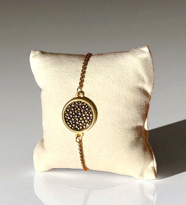 Bracelet à chaîne fine Doré