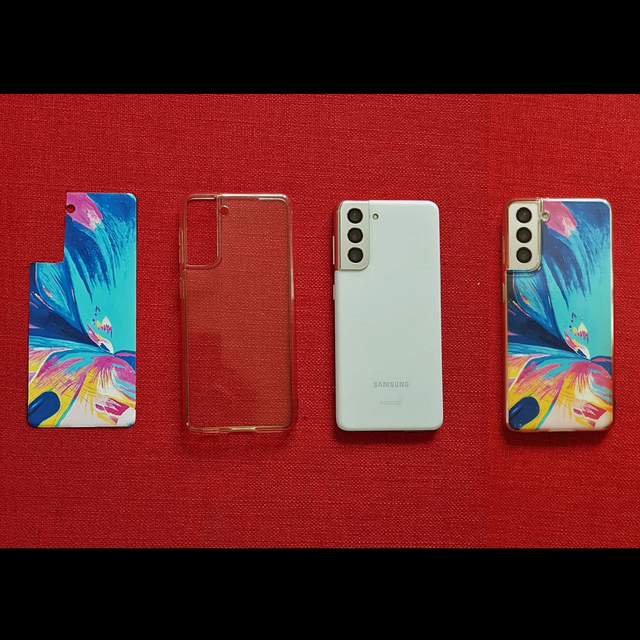 Esempio realizzazione inserto per cover trasparente del tuo cellulare