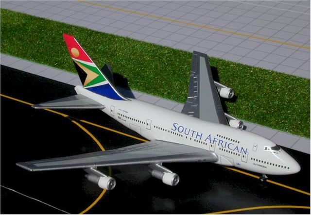 South African B747SP (ZS-SPB), 1:400