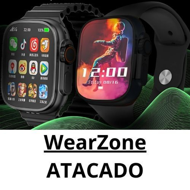 PACOTES 05 SMARTWATCH DA WEARZONE NO ATACADO 