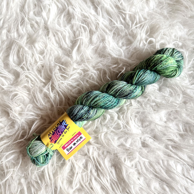 Blow Ya Mind — BFL Sock 50g