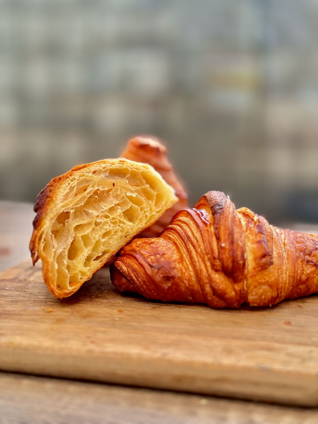 Hand-Laminated Irish Butter Croissant