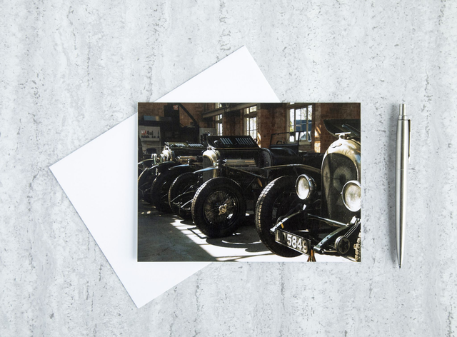 Bonnets Up Blank Card