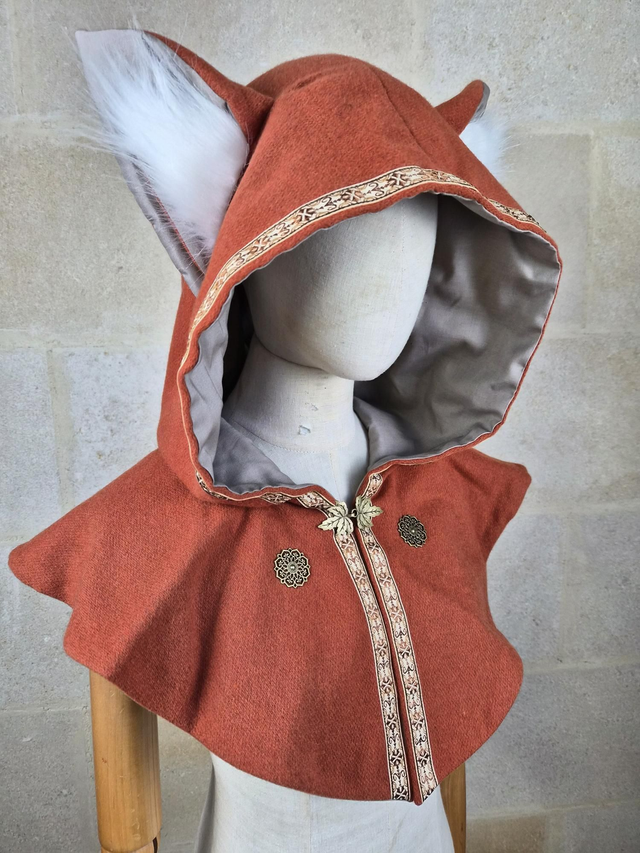 Capuchon à oreilles "Renard"