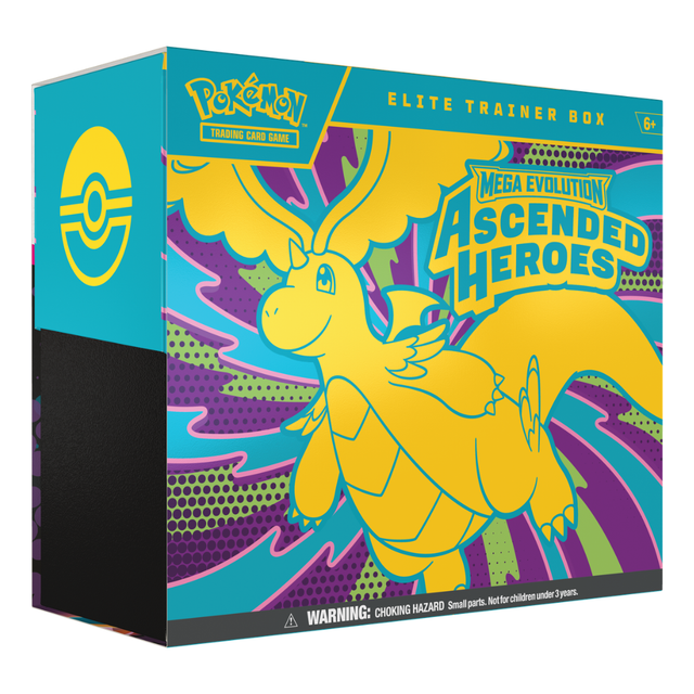 Pokémon TCG: ME2.5 Ascended Heroes - Elite Trainer Box (julkaisu 20.2.2026)