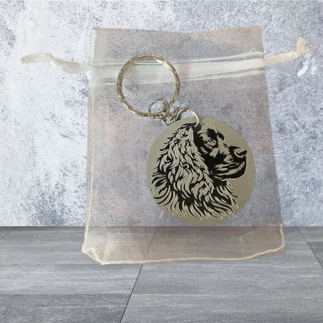 Aluminum Keyring - Springer Spaniel
