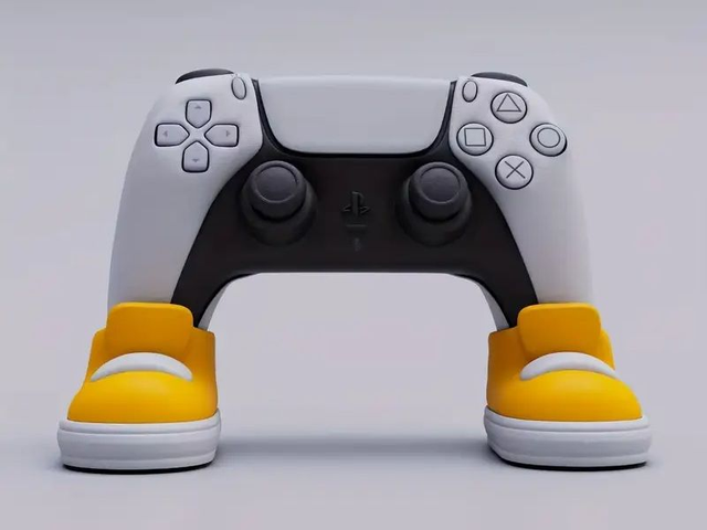 Suporte para Comando PS5 Sapatilhas