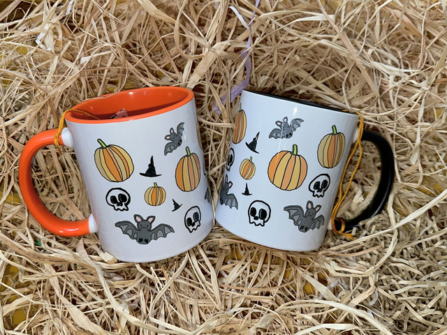 Halloween Ceramic Mugs