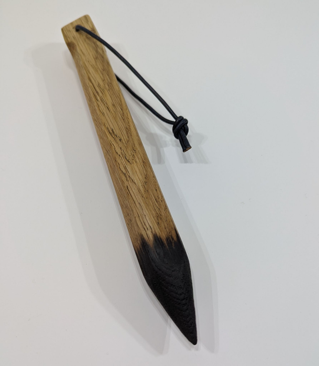 vampirJÄGER Pflanzholz Lederband