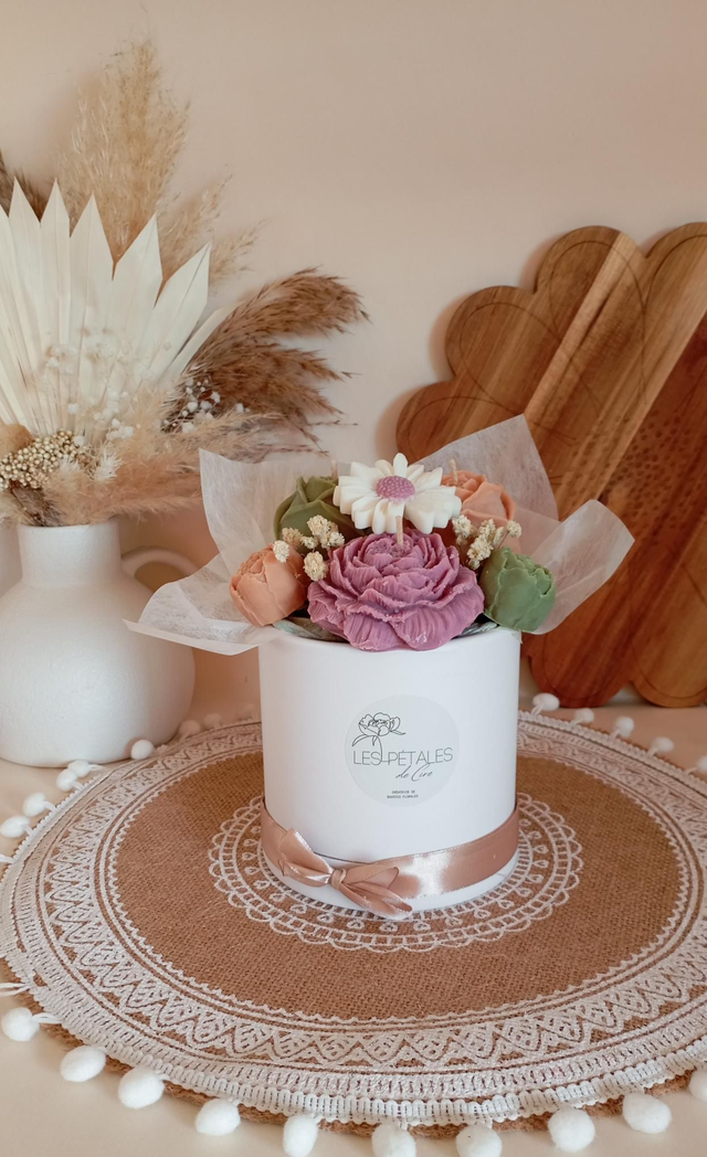 Bouquet de bougies &quot;Rubis&quot;