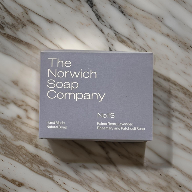 No.13 Palma Rosa, Lavender, Rosemary and Patchouli Soap Bar