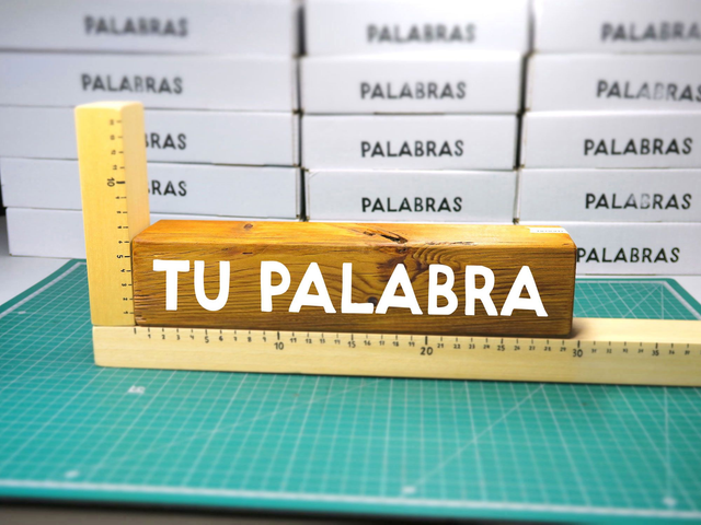 Palabra personalizada XL 6cm