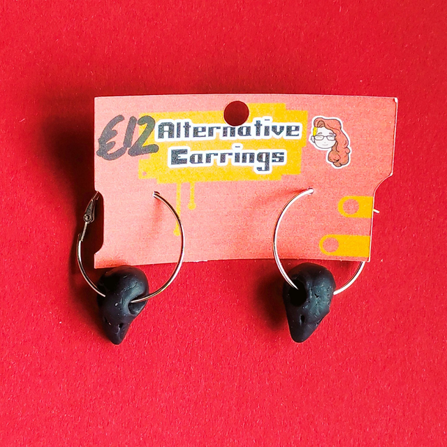 Bird Skull Black - Alternative - Necklace  [NL-ALT-BS-BLK]