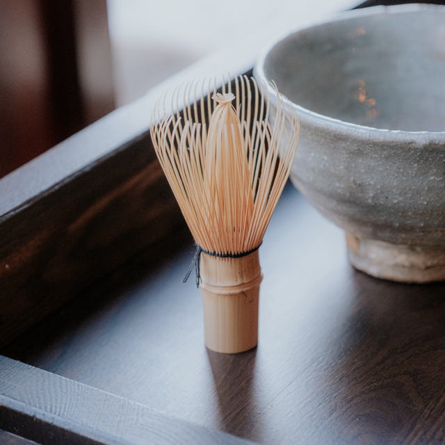 Whisk-Chasen (white bamboo)