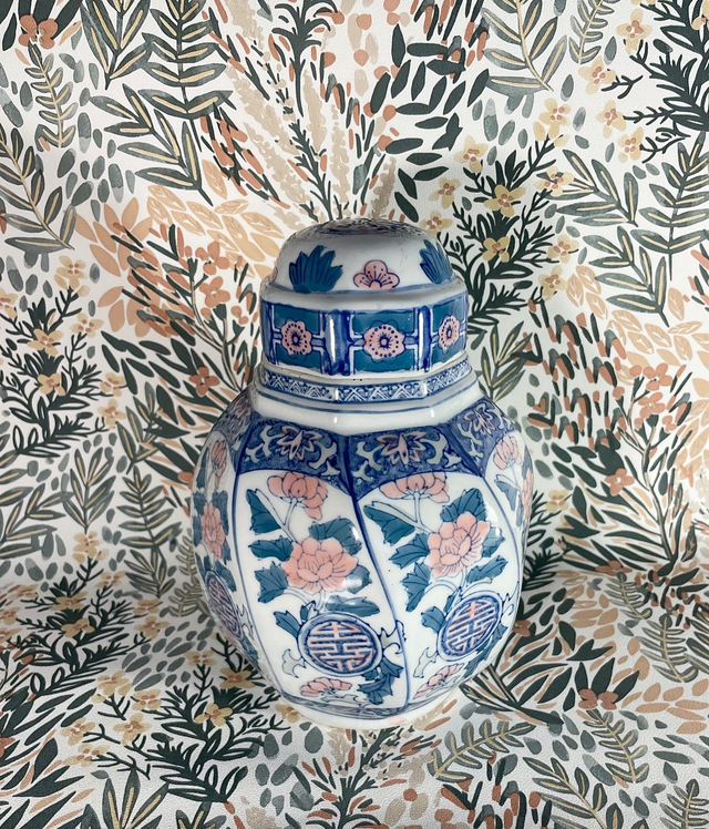 Chine, potiche couverte