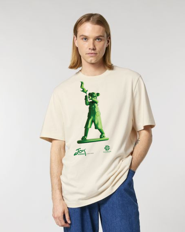 Joy Soldiers™ - T-shirt &#039;Let It Burn&#039; - Cream