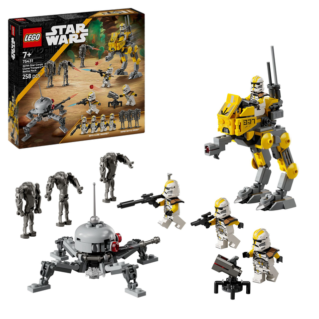 LEGO 75431 Star Wars Klonsoldaten des 327. Sternenkorps Battle Pack