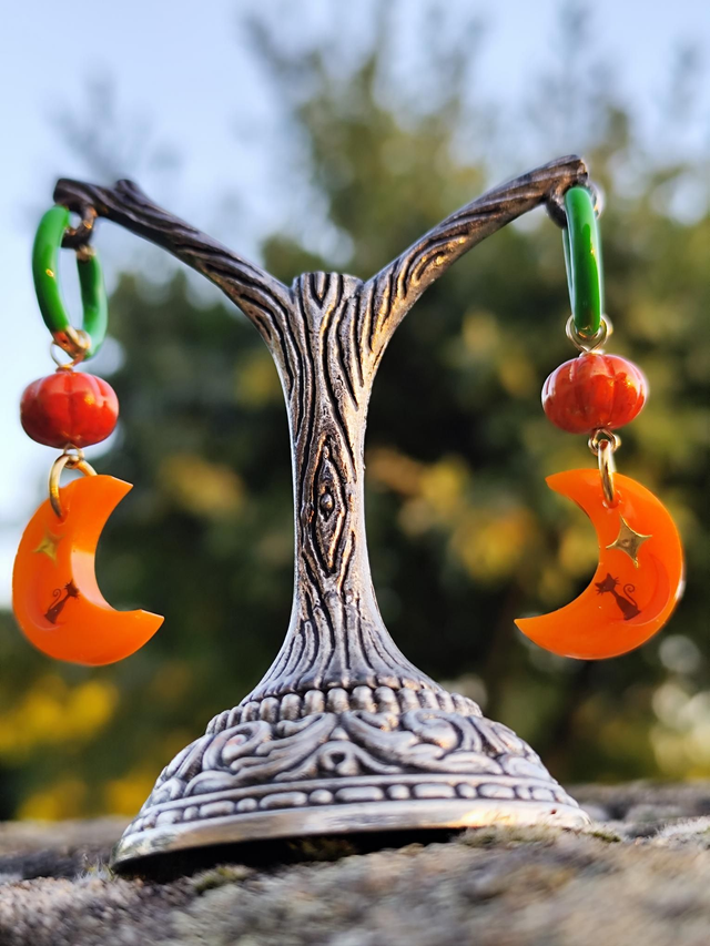 Boucles d'oreilles 'Halloween Night'