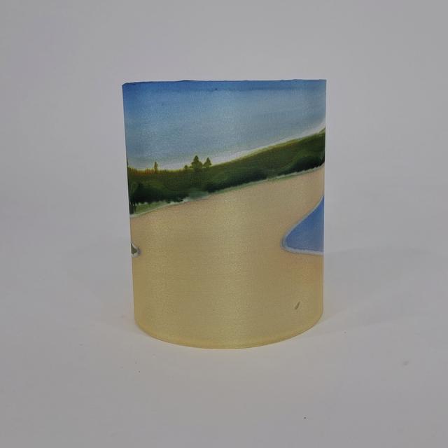 Kinnegar bay silk tealight holder    